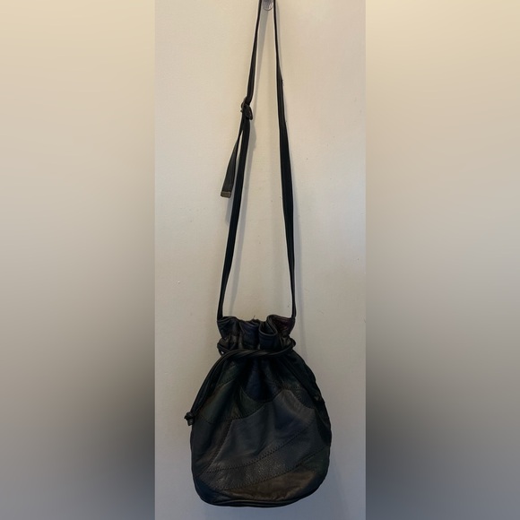 Beautiful vintage patchwork bucket bag - Picture 3 of 12